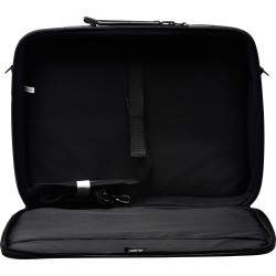 GEANTA SPACER, pt. notebook de max. 16", 1 compartiment, buzunar frontal, buzunar dorsal cu velcro,  waterproof,  nylon, negru, 