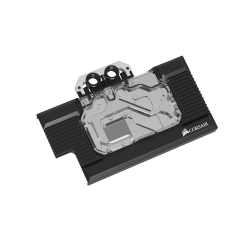 WATER block CORSAIR, filet G1/4", pt. placa video 2080 FE, pt filet G 1/4", luminat RGB, black, "CX-9020008-WW"