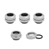 FITTING tub CORSAIR, filet G1/4", fitting straight, pt hard tube, OD 12 mm, chrome, "CX-9052000-WW"