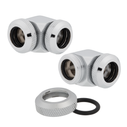 FITTING tub CORSAIR, filet G1/4", fitting straight, pt hard tube, OD 12 mm, chrome, "CX-9052021-WW"