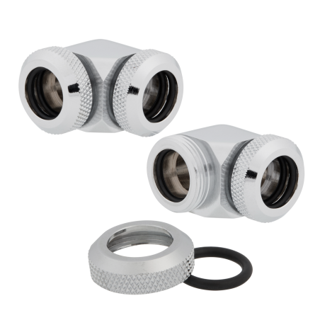 FITTING tub CORSAIR, filet G1/4", fitting straight, pt hard tube, OD 12 mm, chrome, "CX-9052021-WW"