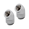 FITTING adaptor CORSAIR, filet G1/4", fitting angled rotary 45°, chrome, "CX-9055001-WW"