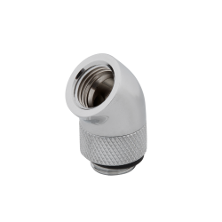 FITTING adaptor CORSAIR, filet G1/4", fitting angled rotary 45°, chrome, "CX-9055001-WW"