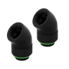 FITTING adaptor CORSAIR, filet G1/4", fitting angled rotary 45°, black, "CX-9055002-WW"