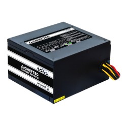 SURSA Chieftec Smart series 500 W, non-modulara, certificare 80 Plus - compatibila, ventilator 120 mm x 1, PCI-E 6+2 pin x 2, SA