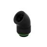 FITTING adaptor CORSAIR, filet G1/4", fitting angled rotary 45°, black, "CX-9055002-WW"