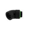 FITTING adaptor CORSAIR, filet G1/4", fitting angled rotary 45°, black, "CX-9055002-WW"