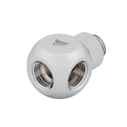 FITTING adaptor CORSAIR, filet G1/4", fitting splitter rotary, chrome, "CX-9055015-WW"