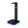SUPORT casti Corsair, "ST100 RGB", conectare prin USB 3.1 x 2, negru, "CA-9011167-EU"