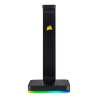 SUPORT casti Corsair, "ST100 RGB", conectare prin USB 3.1 x 2, negru, "CA-9011167-EU"
