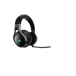 CASTI Corsair, "Virtuoso RGB", wireless, cu fir, gaming, utilizare multimedia, mic pe brat, detasabil, conectare prin 2.4 GHz(Wi