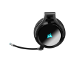 CASTI Corsair, "Virtuoso RGB", wireless, cu fir, gaming, utilizare multimedia, mic pe brat, detasabil, conectare prin 2.4 GHz(Wi