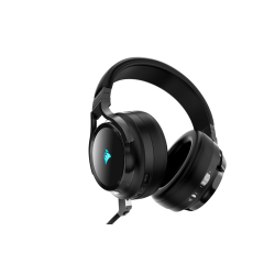 CASTI Corsair, "Virtuoso RGB", wireless, cu fir, gaming, utilizare multimedia, mic pe brat, detasabil, conectare prin 2.4 GHz(Wi