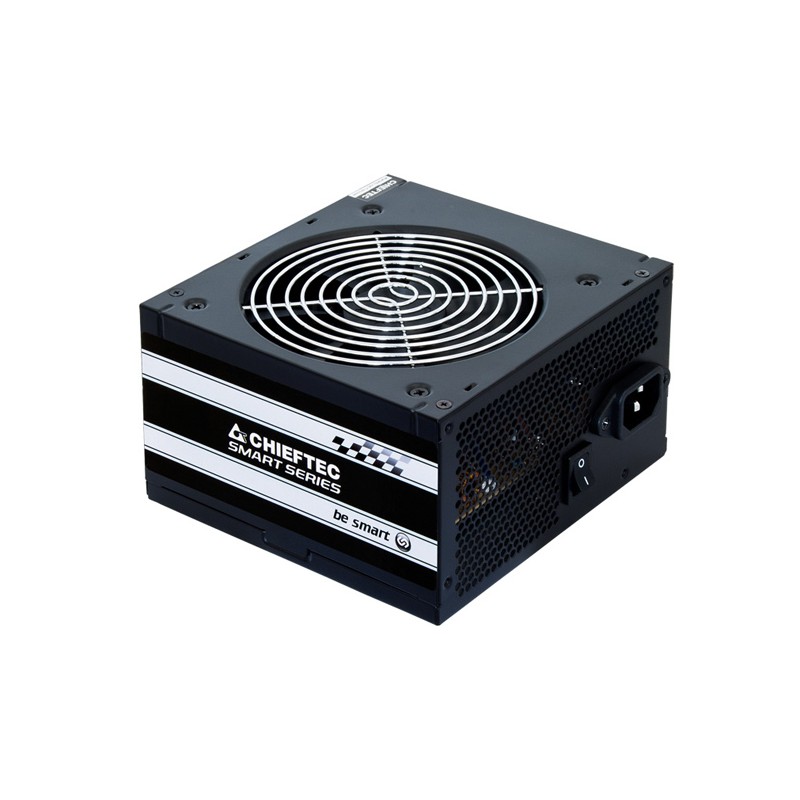 SURSA Chieftec Smart series 600 W, non-modulara, certificare 80 Plus, ventilator 120 mm x 1, PCI-E 6+2 pin x 6, SATA x 9, "GPS-6