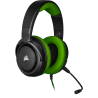 CASTI Corsair, "HS35", cu fir, gaming, utilizare multimedia, smartphone, microfon pe brat, conectare prin Jack 3.5 mm, negru / v