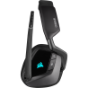 CASTI Corsair, "Void RGB Elite", wireless, gaming, utilizare multimedia, microfon pe brat, conectare prin 2.4 GHz (WiFi), negru,
