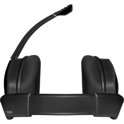 CASTI Corsair, "Void RGB Elite", wireless, gaming, utilizare multimedia, microfon pe brat, conectare prin 2.4 GHz (WiFi), negru,