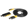CASTI Corsair, "Void RGB Elite", wireless, gaming, utilizare multimedia, microfon pe brat, conectare prin 2.4 GHz (WiFi), negru,