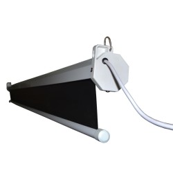 ECRAN proiectie BENQ, electric, format 4 : 3, fixare perete | tavan, 203 x 152 cm, telecomanda, "BSW060080MWK"