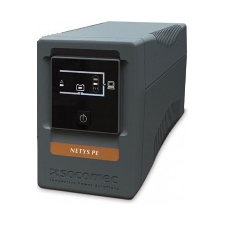 UPS SOCOMEC Line Int. mgmt,tower,850VA/ 480W,AVR,4xsocket IEC,indicatie LED,1x12V/9A,Backup 20 min,incarcare 8h,conector USB,com