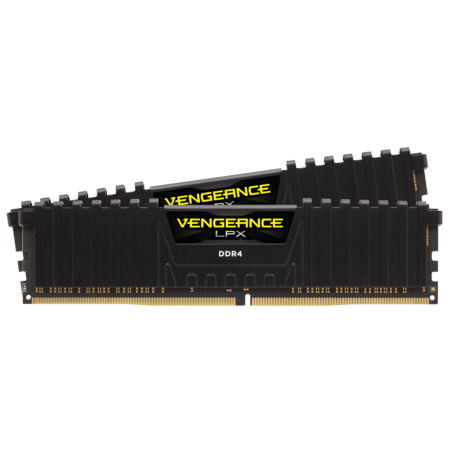 Memorie DDR Corsair DDR4 32 GB, frecventa 3600 MHz, 16 GB x 2 module, radiator, iluminare RGB, "CMK32GX4M2D3600C18"