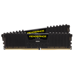 Memorie DDR Corsair DDR4 32 GB, frecventa 3200 MHz, 16 GB x 2 module, radiator, "CMK32GX4M2E3200C16"