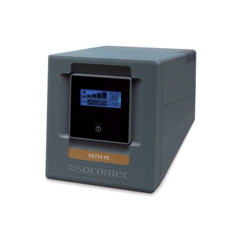 UPS SOCOMEC Line Int. cu management, tower, 1000VA/ 600W,AVR,4xsocket IEC,LCD,2x 24V/7Ah,Backup 45 min,incarcare 8h,conector USB
