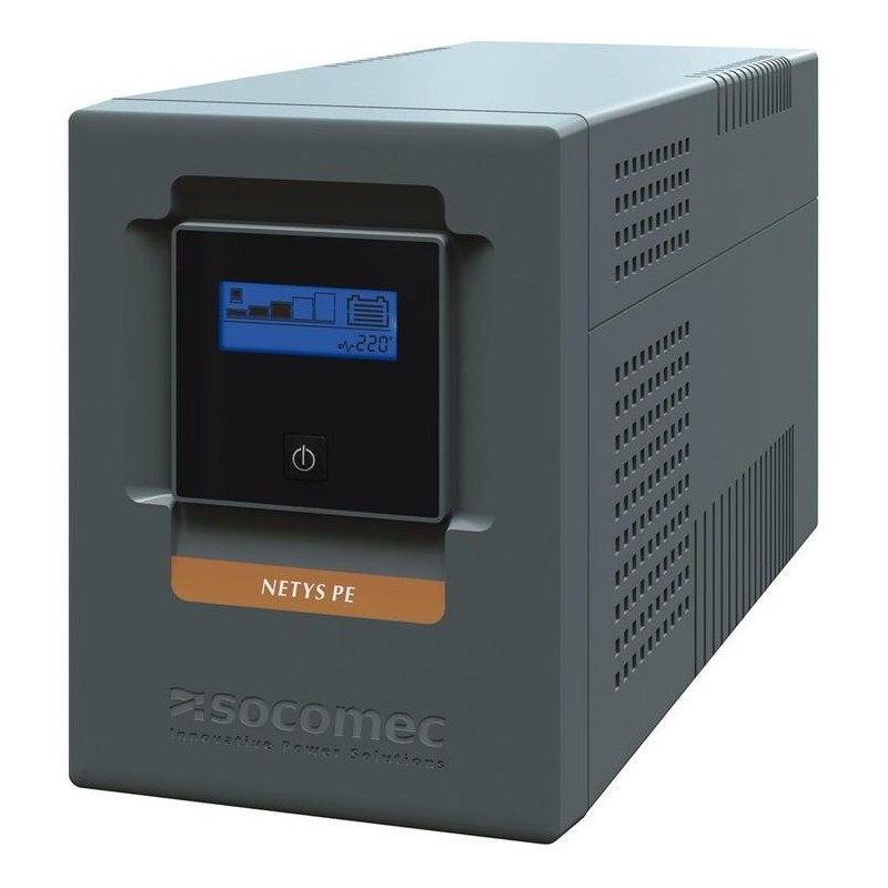 UPS SOCOMEC Line Int. cu management, tower, 1500VA/ 900W,AVR,6xIEC,LCD,2x 24V/9Ah,Backup 55 min,incarcare 8h,conector USB,combo 