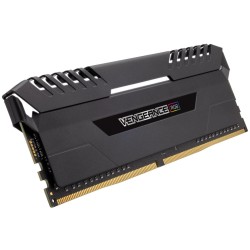 Memorie DDR Corsair DDR4 16 GB, frecventa 2666 MHz, 8 GB x 2 module, radiator, iluminare RGB, "CMW16GX4M2A2666C16"