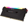 Memorie DDR Corsair DDR4 32 GB, frecventa 3600 MHz, 8 GB x 4 module, radiator, iluminare RGB, "CMW32GX4M4D3600C18"