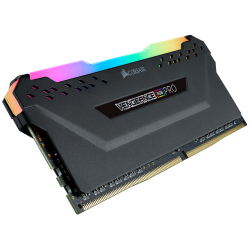 Memorie DDR Corsair DDR4 32 GB, frecventa 3600 MHz, 8 GB x 4 module, radiator, iluminare RGB, "CMW32GX4M4D3600C18"