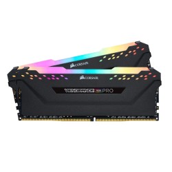 Memorie DDR Corsair DDR4 64 GB, frecventa 3200 MHz, 32 GB x 2 module, radiator, iluminare RGB, "CMW64GX4M2E3200C16"
