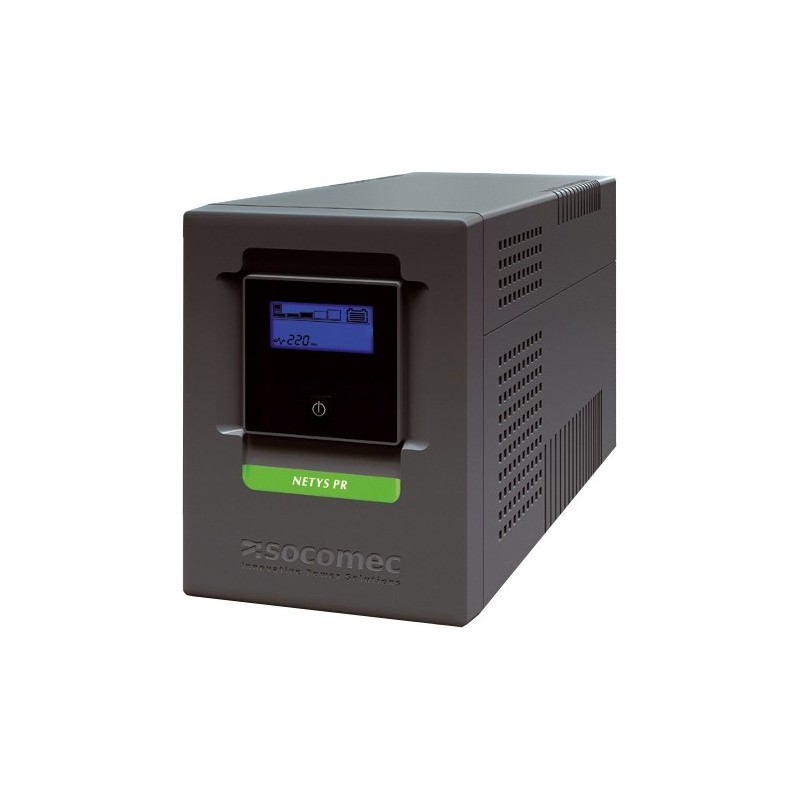 UPS SOCOMEC Line Int. cu Sinusoida Pura, tower, 1500VA/ 1050W,AVR,6xIEC,LCD,2x 24V/9Ah,Backup 55 min,incarcare 8h,conector USB,c