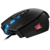 MOUSE CORSAIR, "M65 PRO RGB", gaming, cu fir, USB, optic, 12000 dpi, butoane/scroll 8/1, iluminare, butoane programabile, negru,