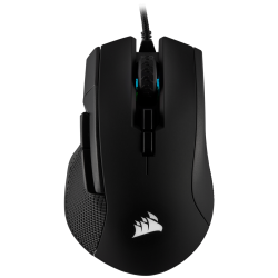 MOUSE CORSAIR, "IRONCLAW RGB", gaming, cu fir, USB, optic, 18000 dpi, butoane/scroll 7/1, iluminare, butoane programabile, negru