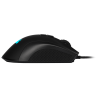 MOUSE CORSAIR, "IRONCLAW RGB", gaming, cu fir, USB, optic, 18000 dpi, butoane/scroll 7/1, iluminare, butoane programabile, negru