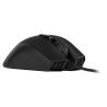 MOUSE CORSAIR, "IRONCLAW RGB", gaming, cu fir, USB, optic, 18000 dpi, butoane/scroll 7/1, iluminare, butoane programabile, negru