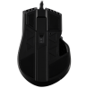 MOUSE CORSAIR, "IRONCLAW RGB", gaming, cu fir, USB, optic, 18000 dpi, butoane/scroll 7/1, iluminare, butoane programabile, negru