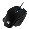 MOUSE CORSAIR, "M65 RGB ELITE", gaming, cu fir, USB, optic, 18000 dpi, butoane/scroll 8/1, iluminare, butoane programabile, negr