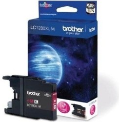 Cartus Cerneala Original Brother Magenta, LC1280XLM, pentru DCP-J525|J725|J925|MFC-J430|J5910|J625|J6510|J6910, 1.2K, (timbru ve