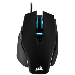 MOUSE CORSAIR, "M65 RGB ELITE", gaming, cu fir, USB, optic, 18000 dpi, butoane/scroll 8/1, iluminare, butoane programabile, negr