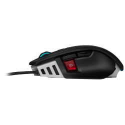 MOUSE CORSAIR, "M65 RGB ELITE", gaming, cu fir, USB, optic, 18000 dpi, butoane/scroll 8/1, iluminare, butoane programabile, negr