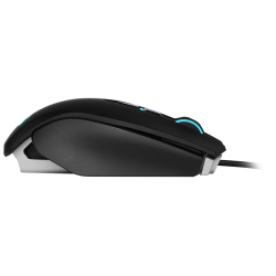 MOUSE CORSAIR, "M65 RGB ELITE", gaming, cu fir, USB, optic, 18000 dpi, butoane/scroll 8/1, iluminare, butoane programabile, negr