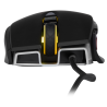 MOUSE CORSAIR, "M65 RGB ELITE", gaming, cu fir, USB, optic, 18000 dpi, butoane/scroll 8/1, iluminare, butoane programabile, negr