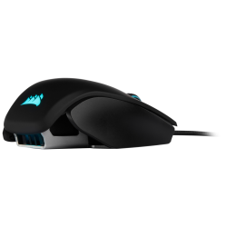 MOUSE CORSAIR, "M65 RGB ELITE", gaming, cu fir, USB, optic, 18000 dpi, butoane/scroll 8/1, iluminare, butoane programabile, negr