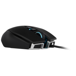 MOUSE CORSAIR, "M65 RGB ELITE", gaming, cu fir, USB, optic, 18000 dpi, butoane/scroll 8/1, iluminare, butoane programabile, negr