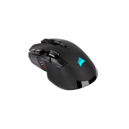 MOUSE CORSAIR, "IRONCLAW RGB", gaming, cu fir | wireless, USB | BT| 2.4GHz, 18000 dpi, 10/1, iluminare, butoane programabile, mo