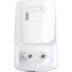 RANGE EXTENDER TP-LINK wireless  300Mbps, 1 port 10/100Mbps,  2 antene interne, 2.4GHz "TL-WA850RE" 483270 (timbru verde 0.8 lei
