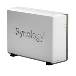 NAS SYNOLOGY, tower, HDD x 1, capacitate maxima 16 TB, memorie RAM 512 MB, RJ-45 (Gigabit), porturi USB 2.0 x 2, "DS120j" (timbr