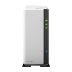 NAS SYNOLOGY, tower, HDD x 1, capacitate maxima 16 TB, memorie RAM 512 MB, RJ-45 (Gigabit), porturi USB 2.0 x 2, "DS120j" (timbr